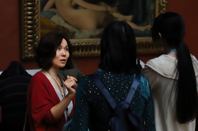 Alexia 豆豆讲解卢浮宫:大宫女