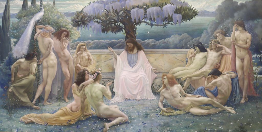 J. Delville (1898) : 柏拉图学校