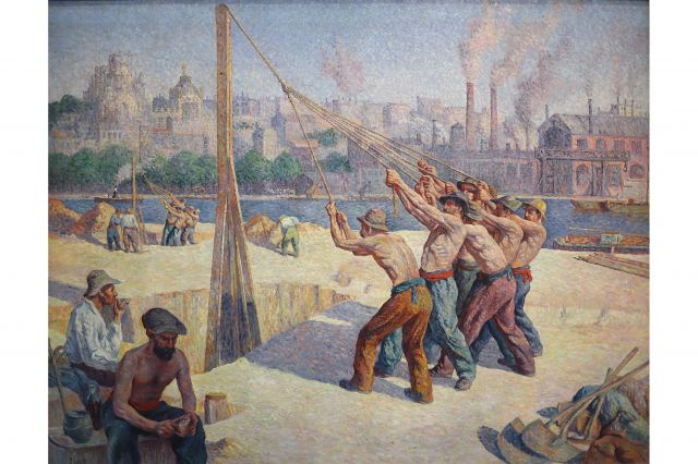 M. Luce (1903) : 打桩人