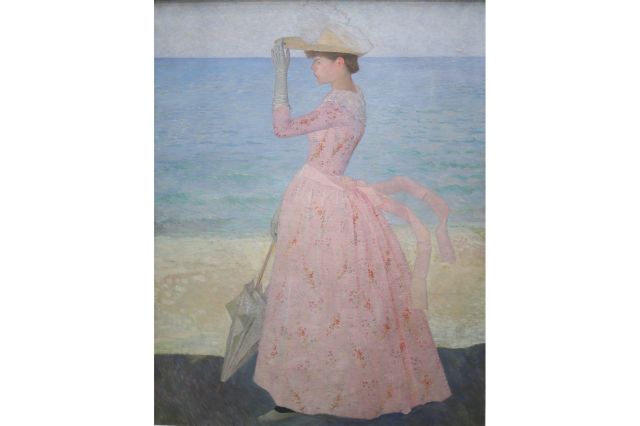 A. Maillol (1895) : 打阳伞的女人