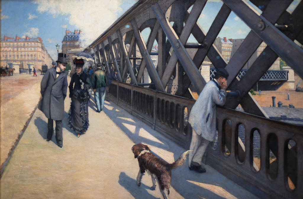 Gustave Caillebotte (1876) : Le Pont de l'Europe