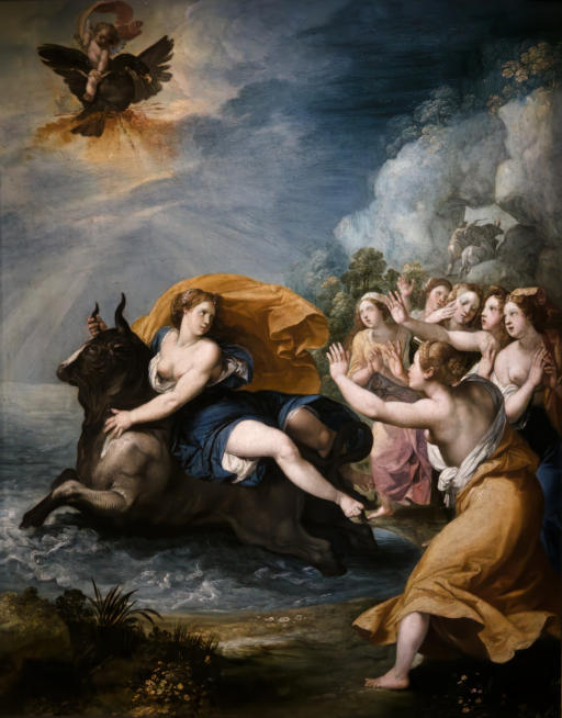 Le Cavalier d'Arpin (1603) : Enlèvement d'Europe