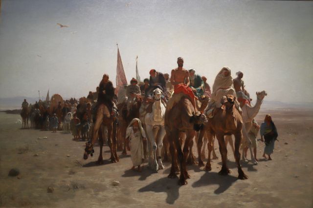 L. Belly (1871) : 前往麦加的朝圣者