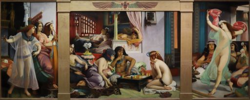 L.-du-Nouy (1886) : Ramsès dans son harem