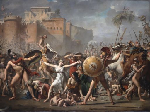 J.-L. David (1788) : Les Sabines