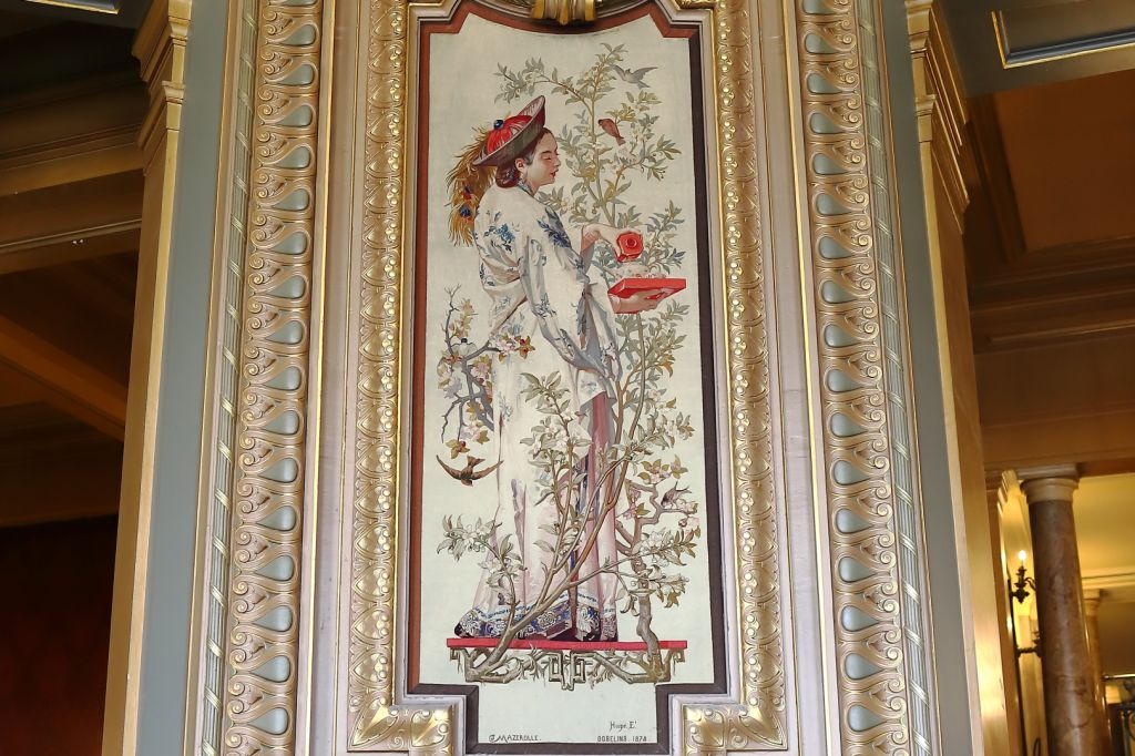 巴黎歌剧院 : 冰激凌厅中国茶画