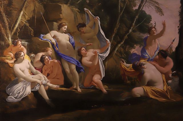 M. Dorigny (1630) : 戴安娜和男扮女装的猎人