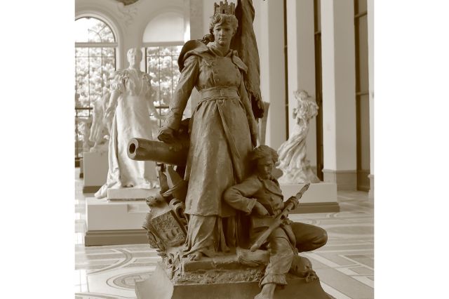 E. Barrias (1880) : 巴黎保卫战