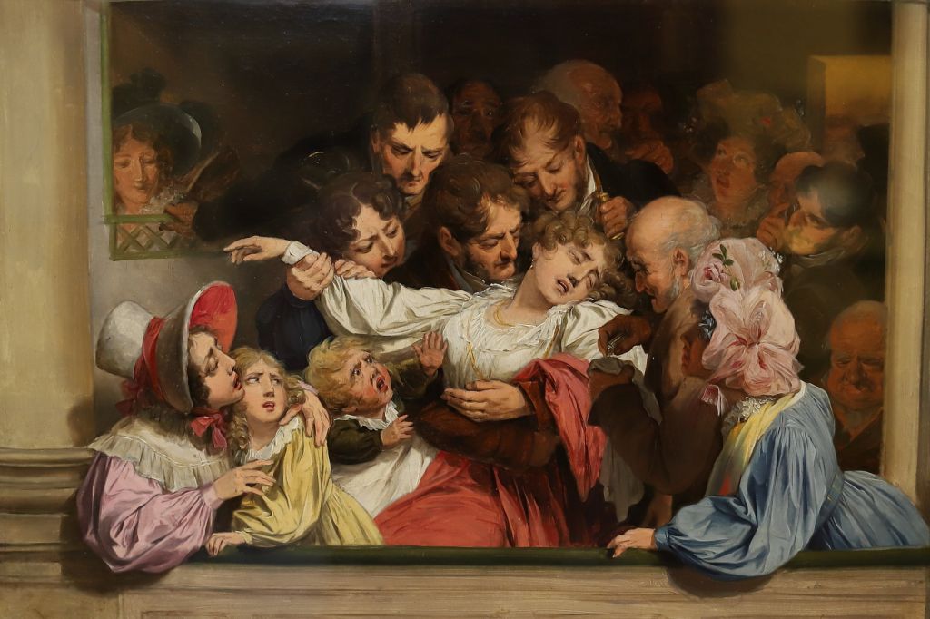 L. Boilly (1830) : Effet du mélodrame