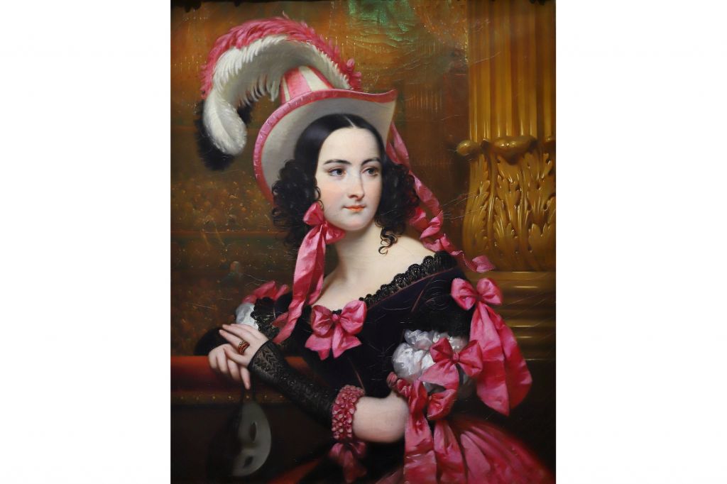 J. Court (1837) : 蒙面舞会女人