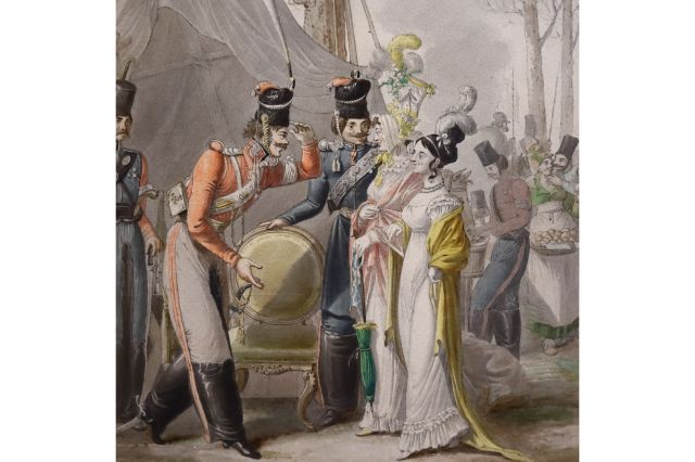 G. Opiz (1814) : 俄国士兵勾引巴黎女人