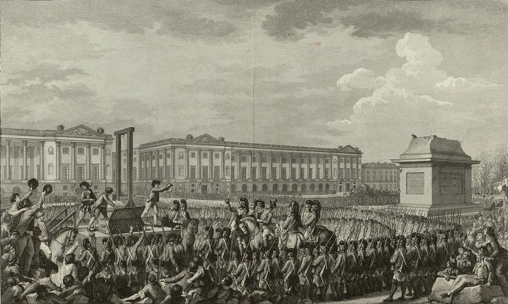 I. Helman (1792) : exécution de Louis XVI
