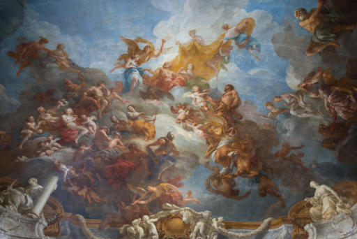 Lemoyne François (1736) : Apothéose d'Hercule